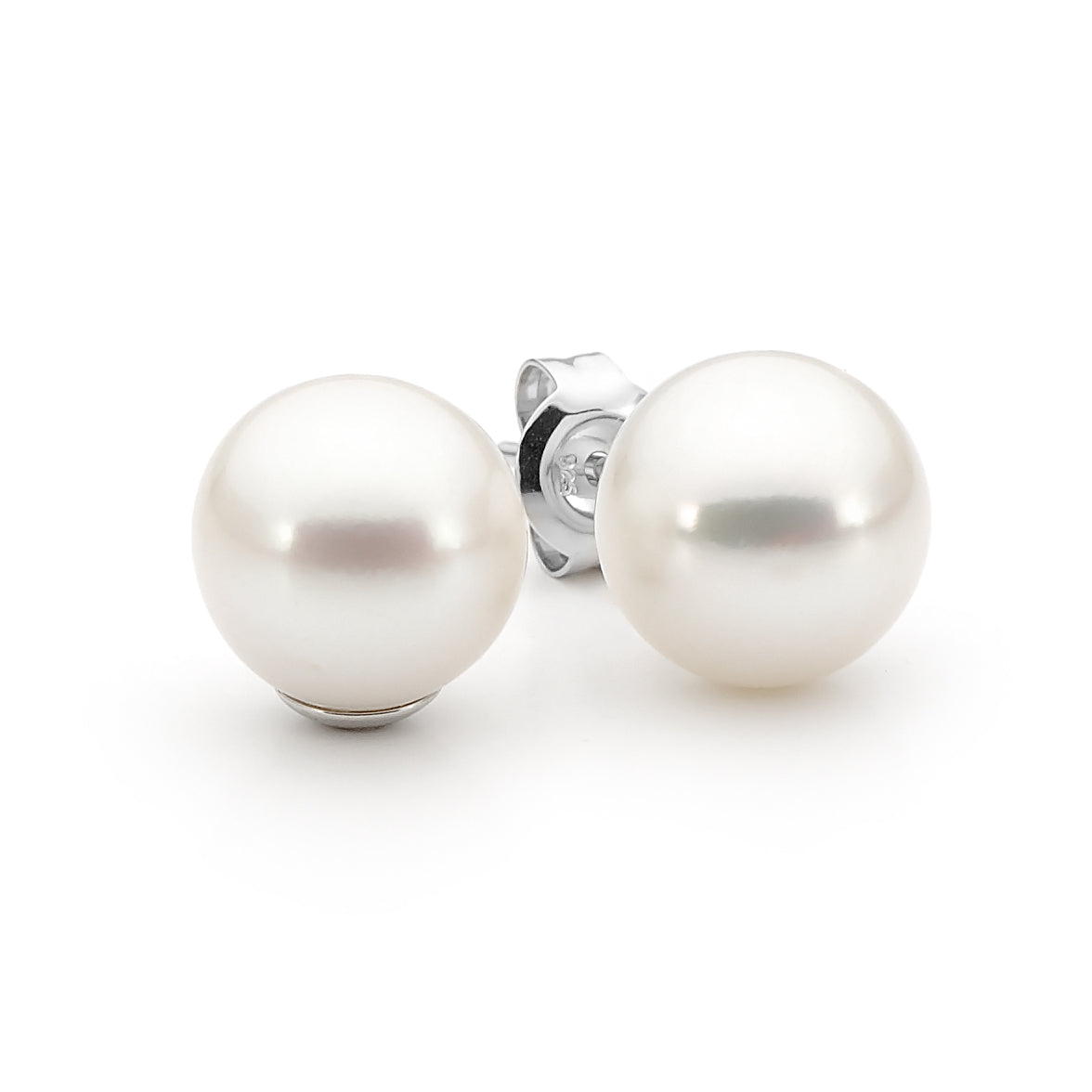 Sterling Silver Freshwater Pearl Stud Earrings