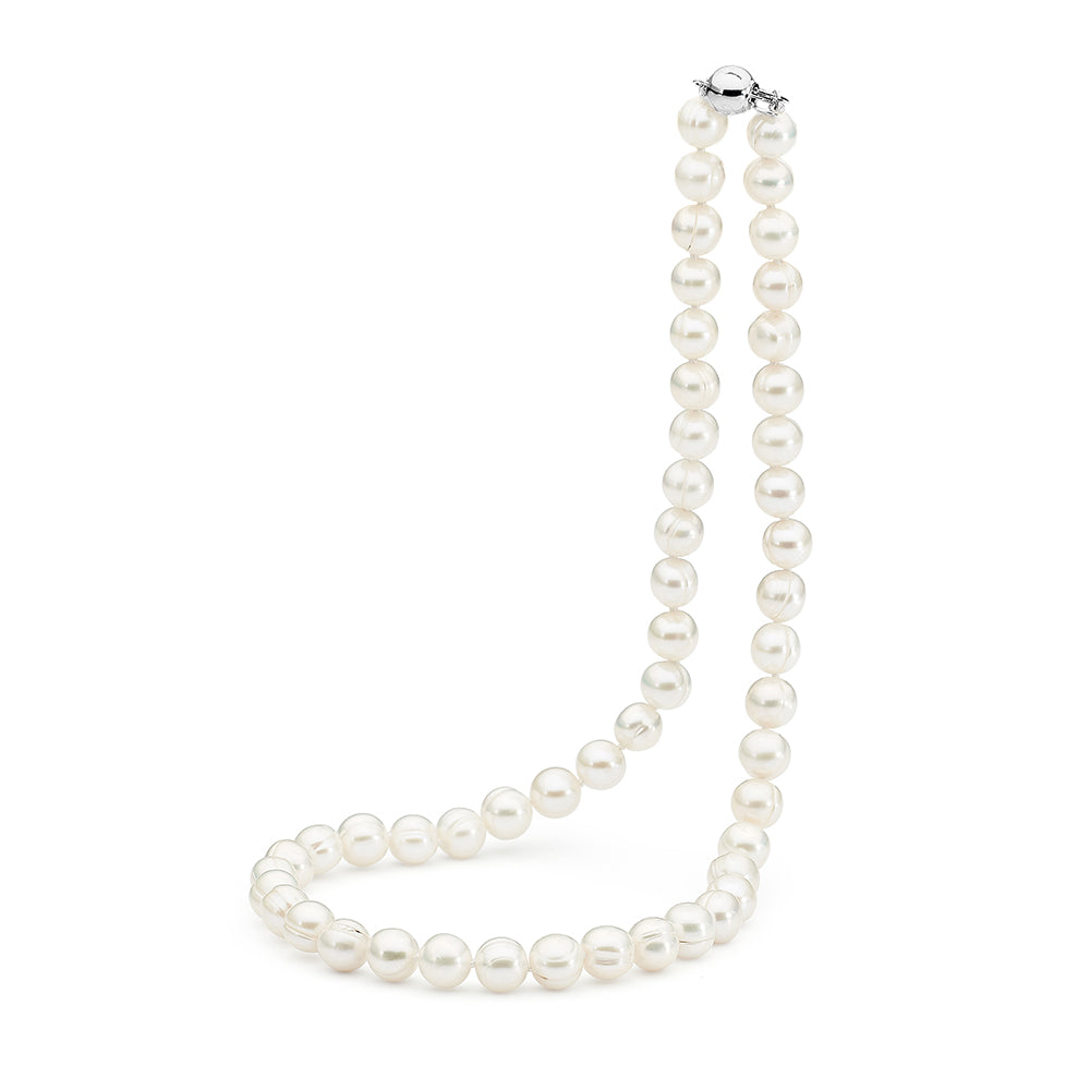 Freshwater Pearl Strand with Sterling Silver Clasp